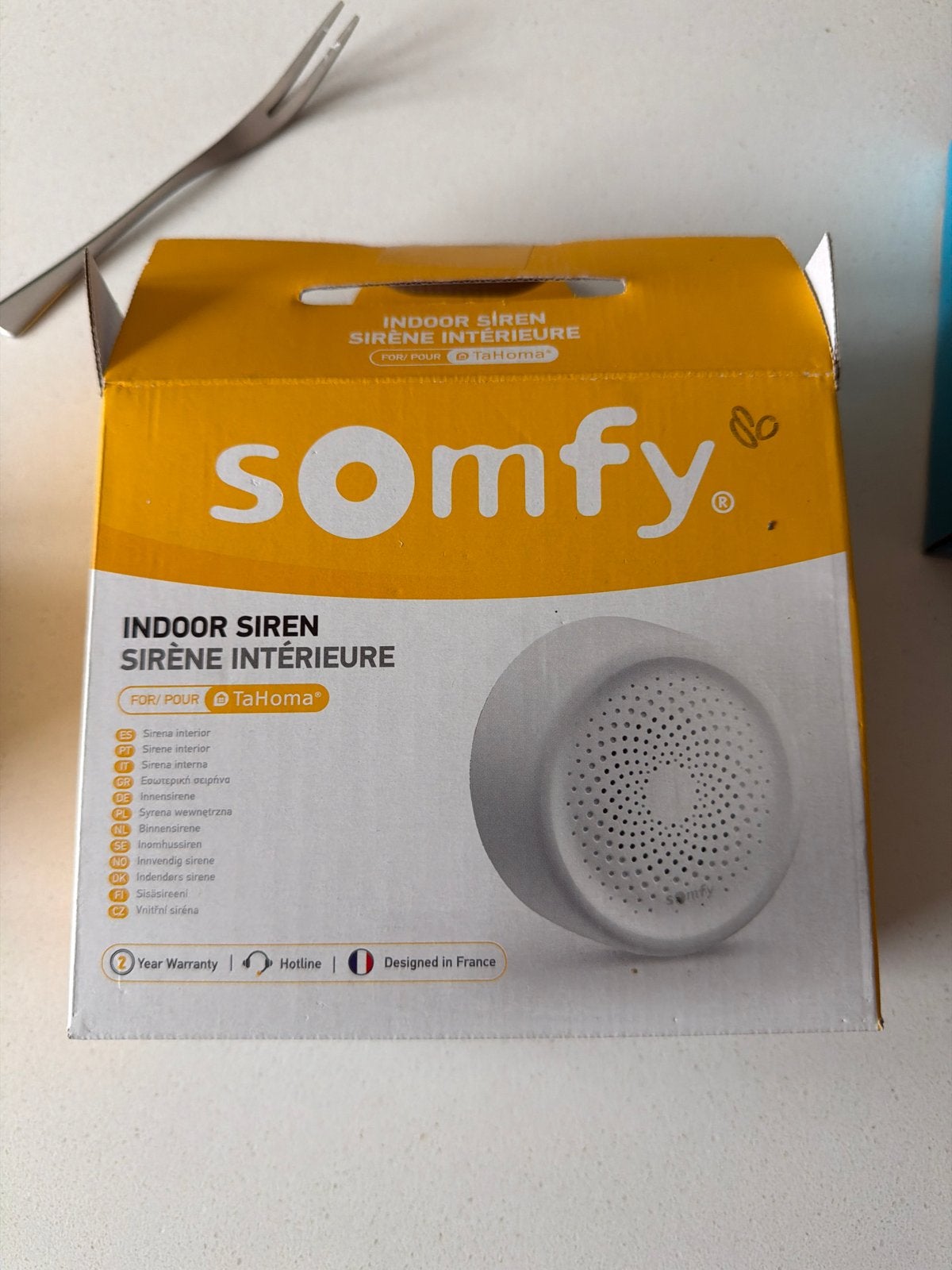 Somfy Indoor Sirene voor TaHoma - Nieuw in doos, Ophalen, Sirene, Nieuw, Overige soorten