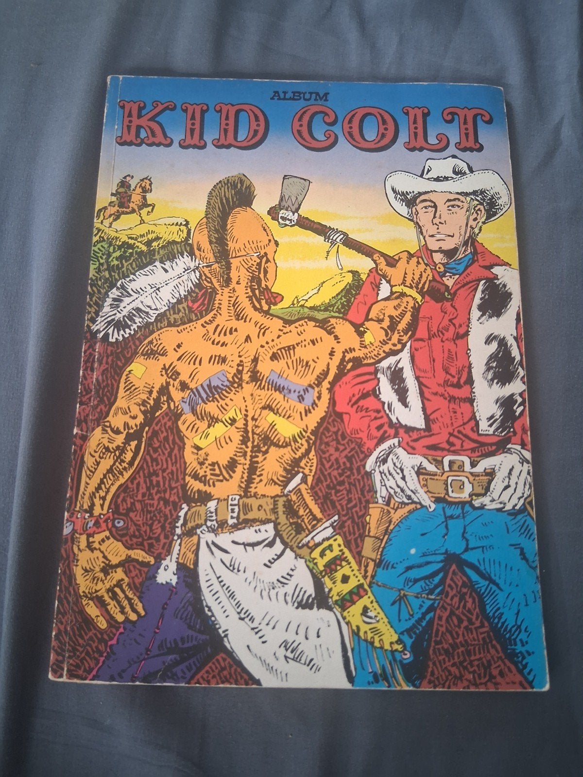 Kid Colt stripboek - Klassieke Western strip, Boeken, Eén stripboek, Ophalen of Verzenden, Gelezen, Onbekend
