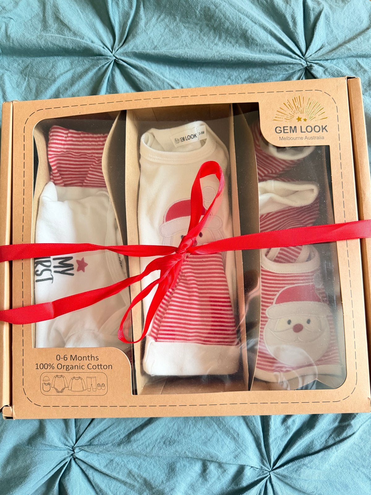 Nieuwe Gem Look Kerst Babykleding Set 0-6 maanden, Ophalen of Verzenden, Nieuw, Jongetje of Meisje