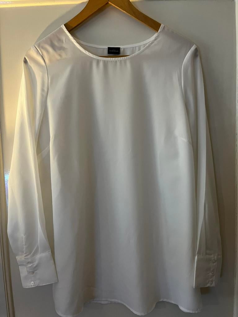 Witte blouse, Kleding | Dames, Tops, Maat 38/40 (M), Wit, Ophalen of Verzenden, Zo goed als nieuw
