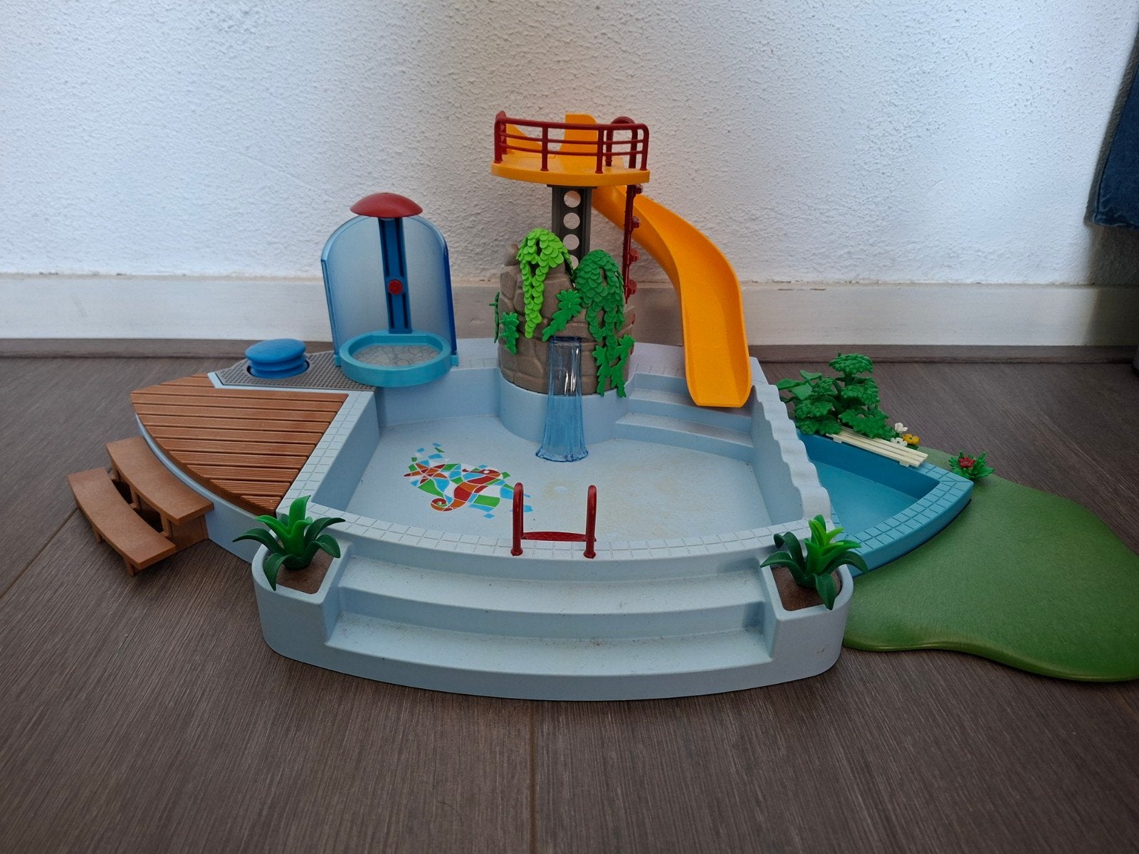 Playmobil Zwembad 4858, Gebruikt, Complete set, Overige typen, Ophalen of Verzenden