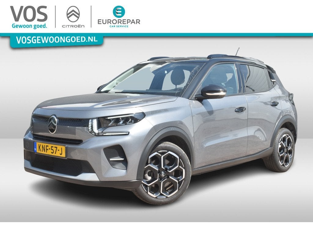 Citroën ë-C3 Max 113pk 44 kWh Navigatie | Airco | LM velge, Auto's, Citroën, Stof, Zwart, 44 kWh, 320 km