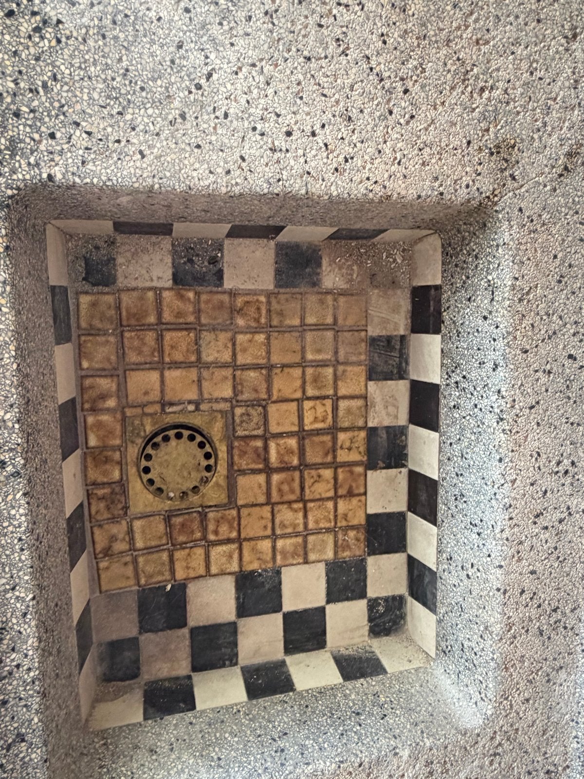 Authentiek Terrazzo Granito Keukenblad uit 1964, Ophalen