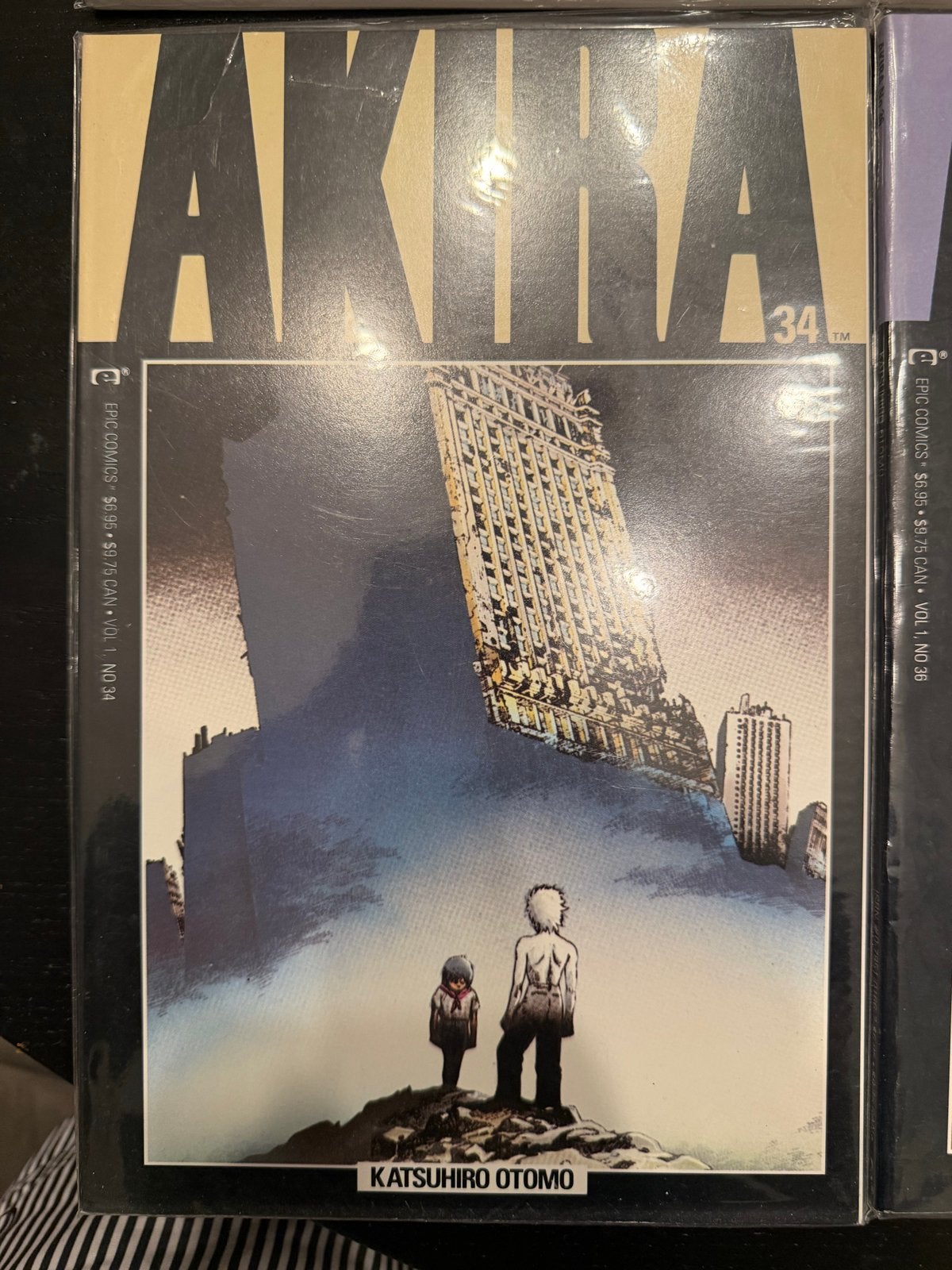 Akira #34 NM First Printing Katsuhiro Otomo Epic Comics, Eén comic, Ophalen of Verzenden, Zo goed als nieuw, Amerika