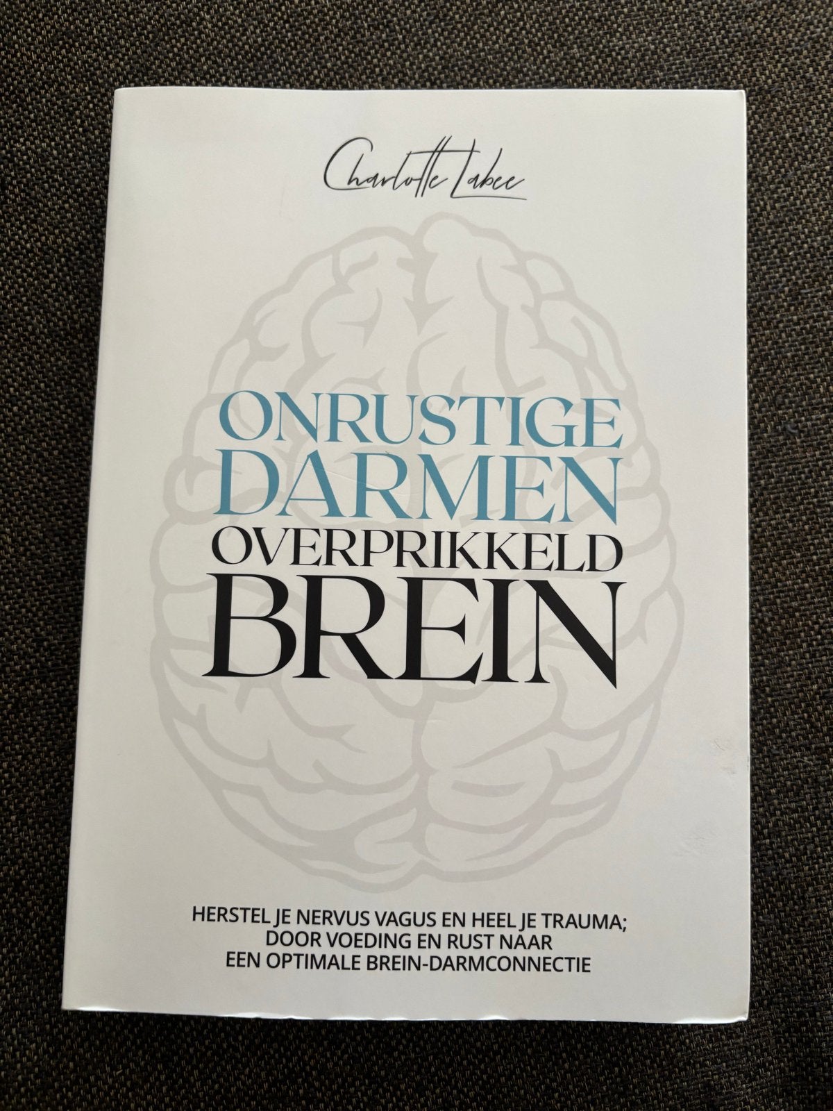 Onrustige darmen overprikkeld brein - Charlotte Labee, Ophalen of Verzenden, Zo goed als nieuw, Gezondheid en Conditie