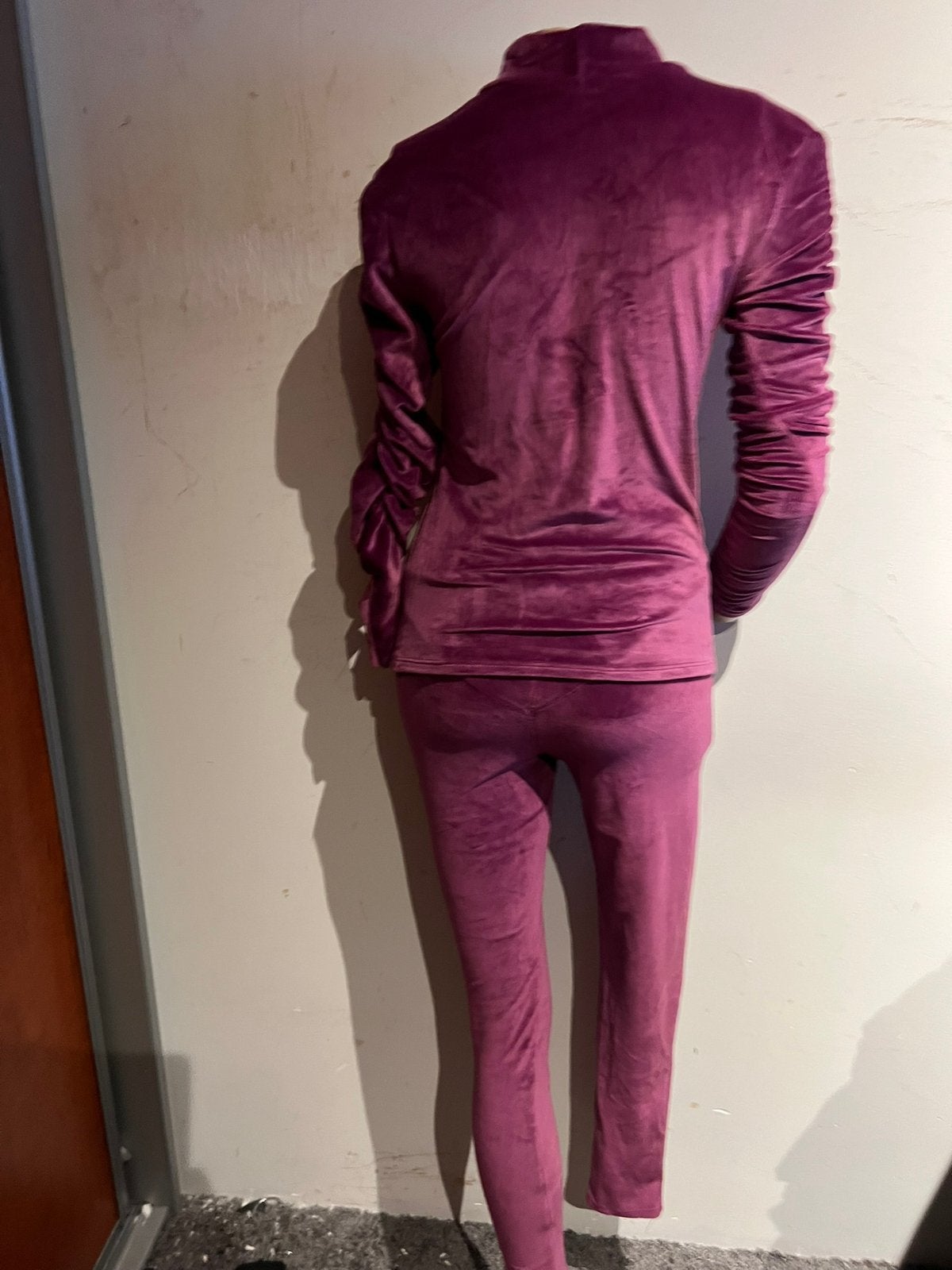 MADE IN ITALY Huispak Velvet Maat S ZGAN, Kleding | Dames, Made in Italy, Paars, Ophalen of Verzenden, Zo goed als nieuw