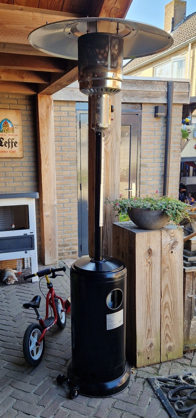 blooboost Terrasverwarmer op gas - Zo goed als nieuw, Ophalen, Draaibaar, Zo goed als nieuw, Vloer