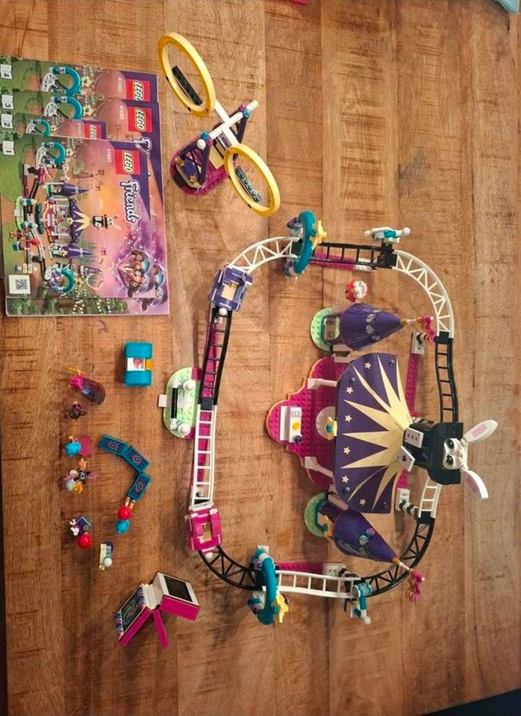LEGO Friends Magische Kermisachtbaan 41685 - Complete set, Overige merken, Gebruikt, Aastvej 1, 7190 Billund, Denemarken, Ophalen of Verzenden