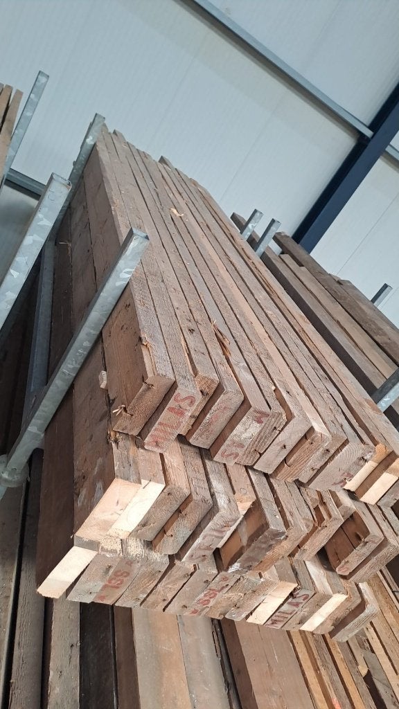 Balken grenen vuren 17x6 280 lang, Ophalen, Gebruikt, 250 cm of meer, Balken