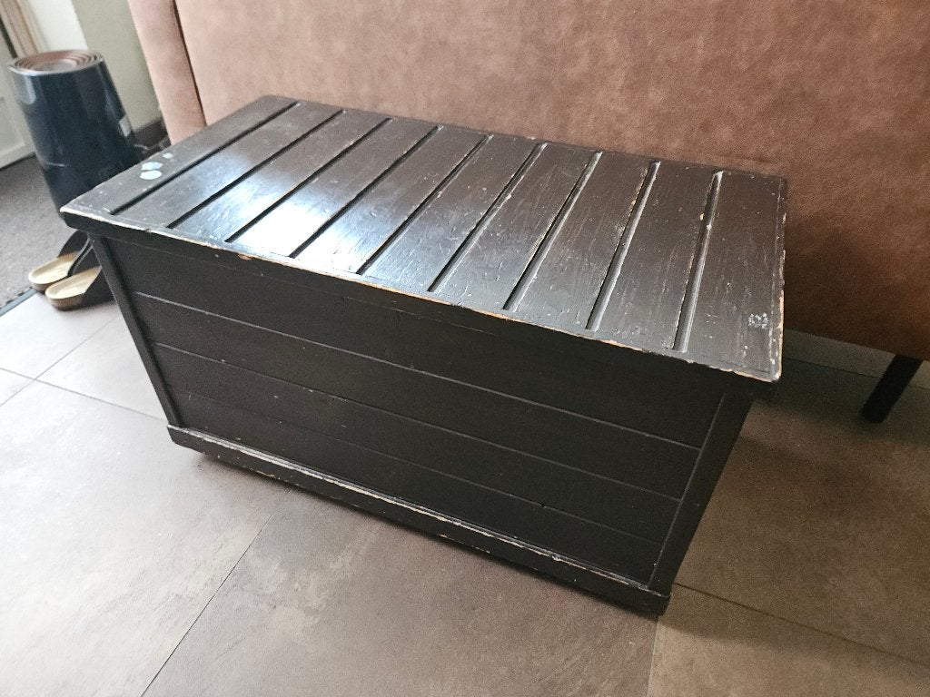 Houten kist, Ophalen, Minder dan 50 cm, Gebruikt, 50 tot 100 cm