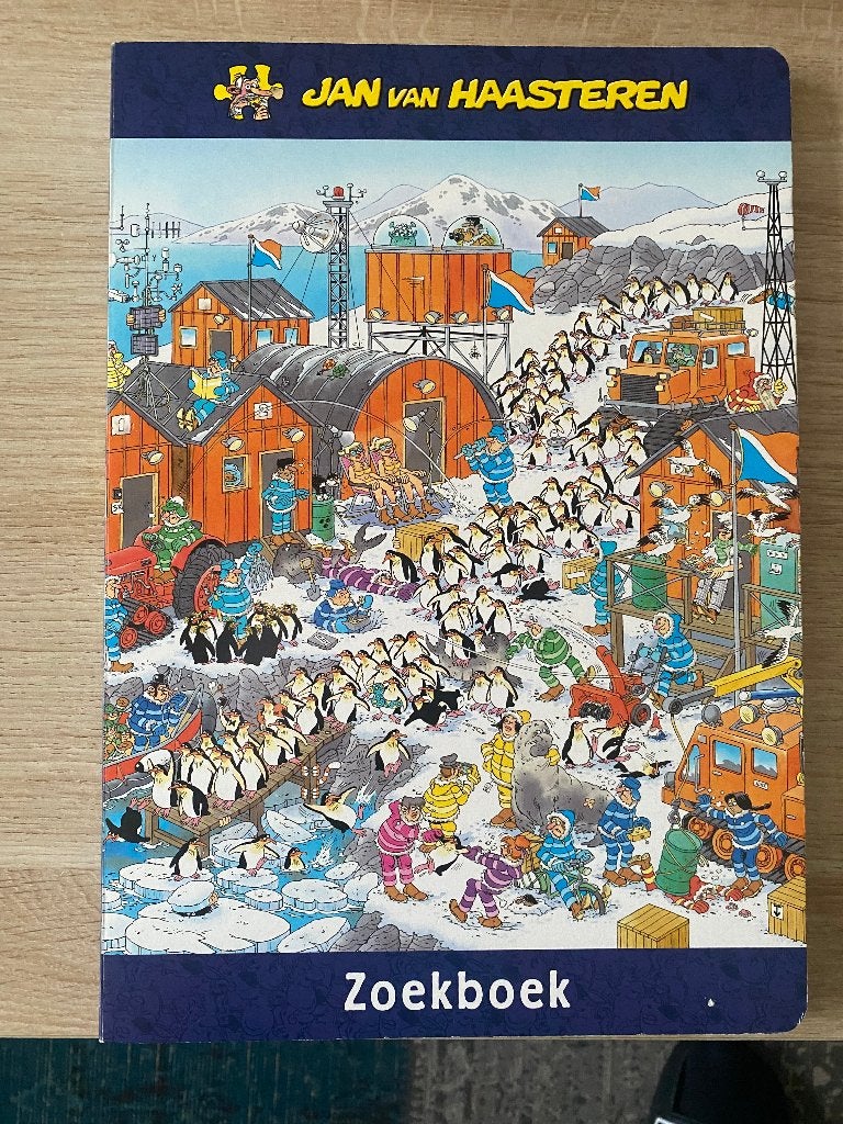 Zoekboek van Jan van Haasteren, Verzenden, 500 t/m 1500 stukjes, Zo goed als nieuw