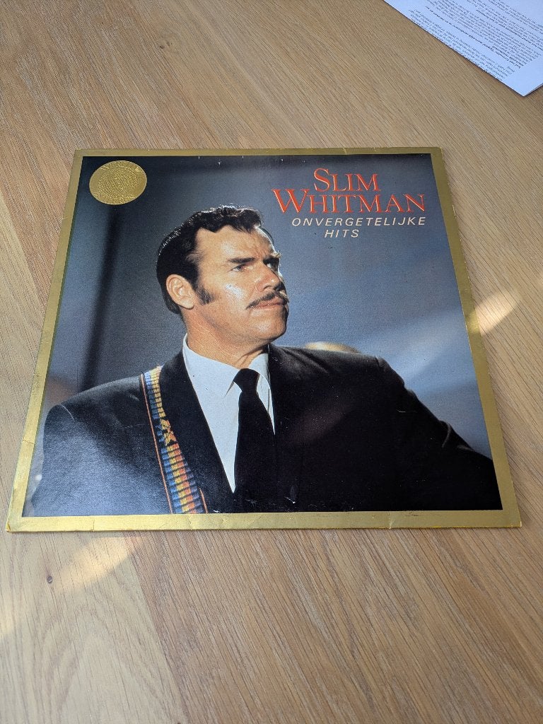 Slim Whitman - Onvergetelijke Hits, Cd's en Dvd's, Ophalen of Verzenden, Gebruikt, 12 inch