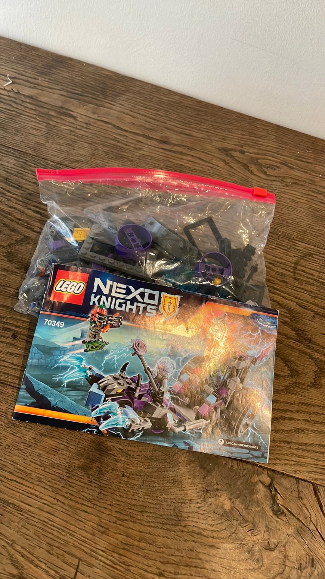Lego knight complete set, Lego, Ophalen of Verzenden, Zo goed als nieuw, Compleet