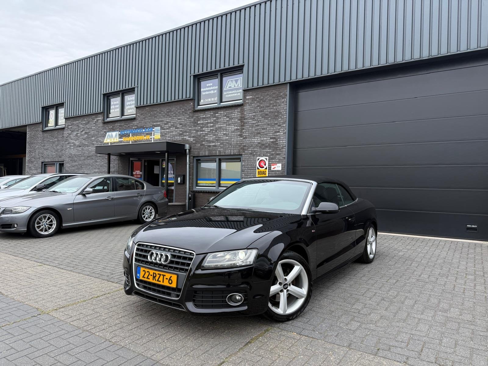 Audi A5 Cabriolet 2.0 TFSI Pro Line S | XENON | NAVI | S-LIN, Auto's, Audi, Euro 5, Gebruikt, Zwart, 4 cilinders