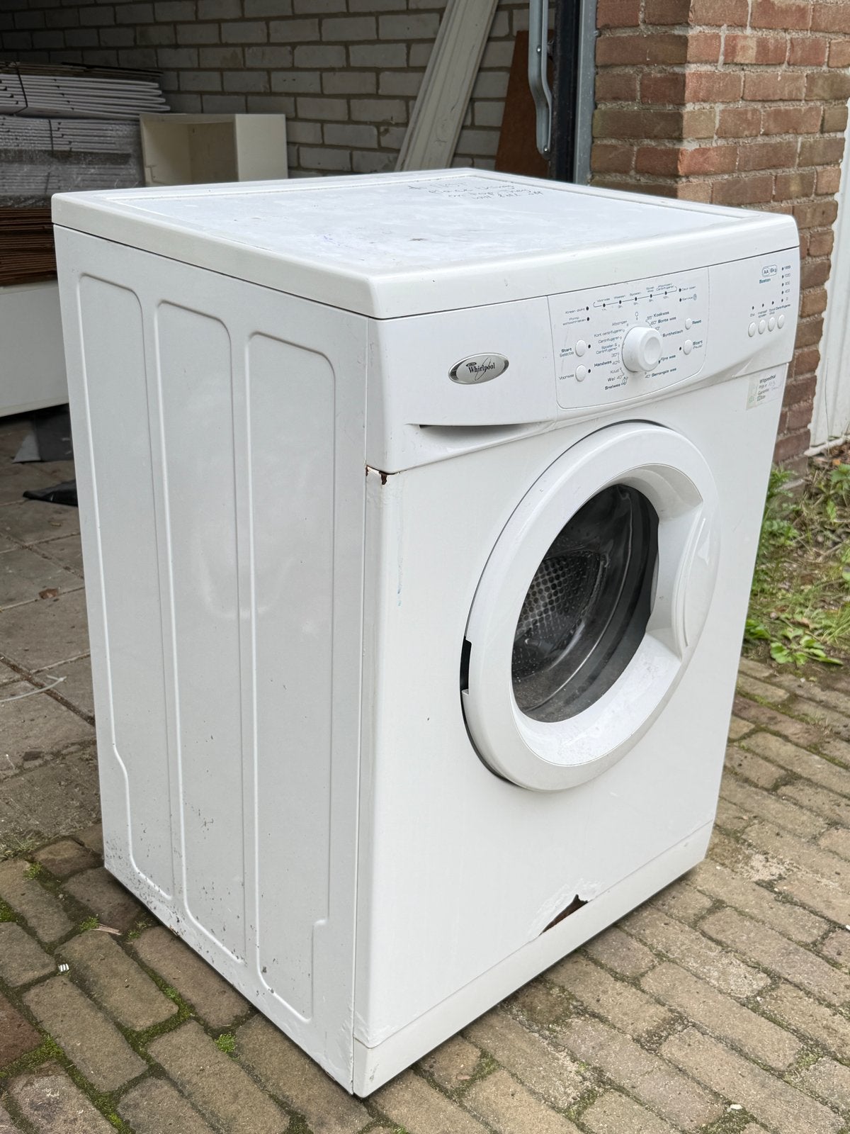 Whirlpool 6 KG Wasmachine - Free delivery in utrecht, 6 tot 8 kg, Ophalen of Verzenden, Voorlader, 85 tot 90 cm