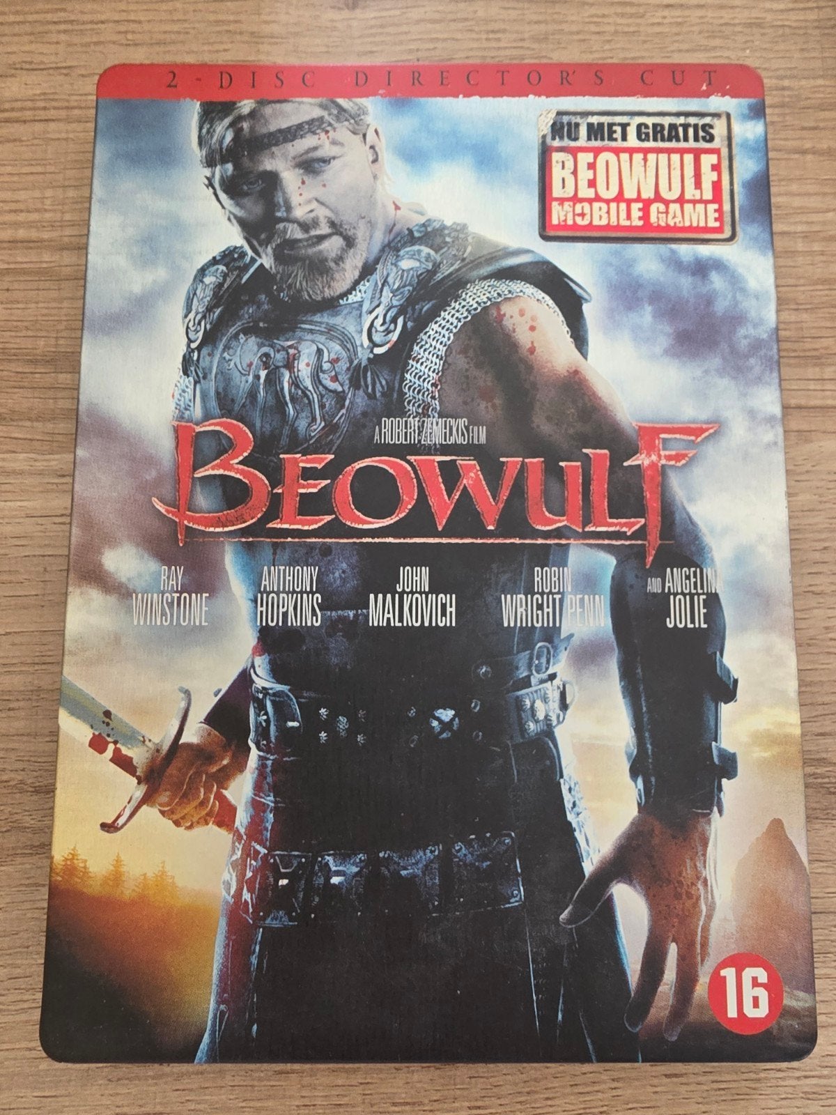 Beowulf steelbook, Alle leeftijden, Ophalen of Verzenden, Zo goed als nieuw