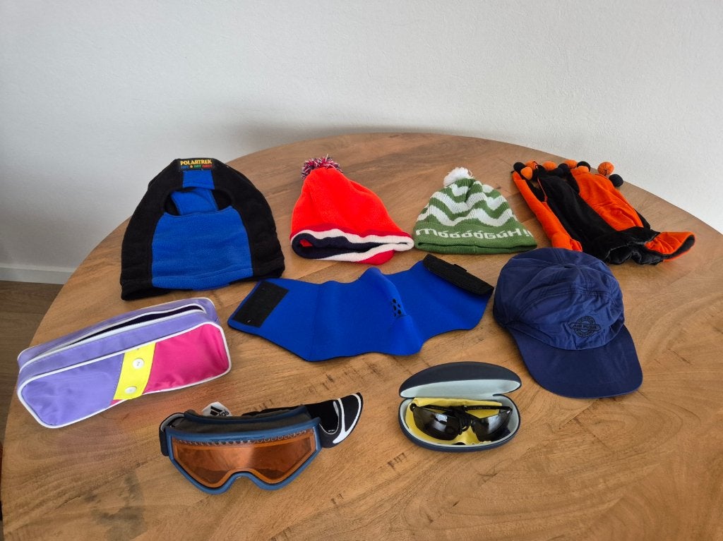 Mutsen en brillen, Zo goed als nieuw, Kleding, Skiën, Ophalen