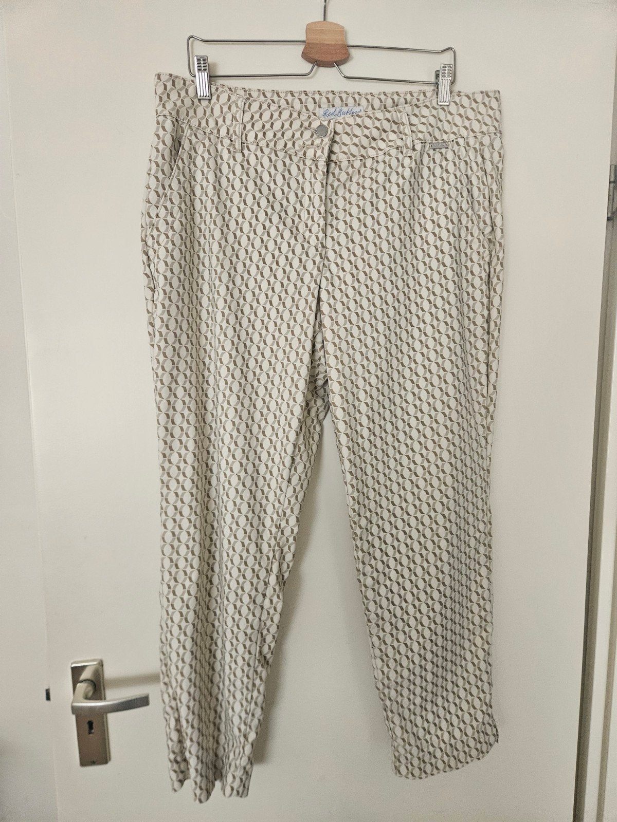 Red Button broek met patroon - Maat 44, Kleding | Dames, Meerkleurig, Maat 42/44 (L), Ophalen of Verzenden, Zo goed als nieuw