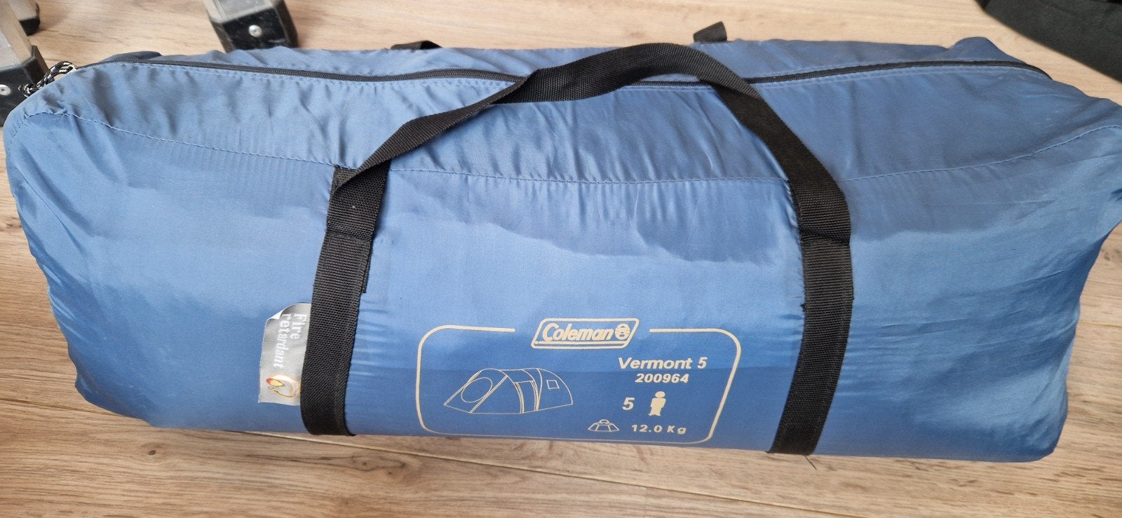 Coleman Vermont 5, Caravans en Kamperen, Tenten, Ophalen, Zo goed als nieuw, Tot en met 5