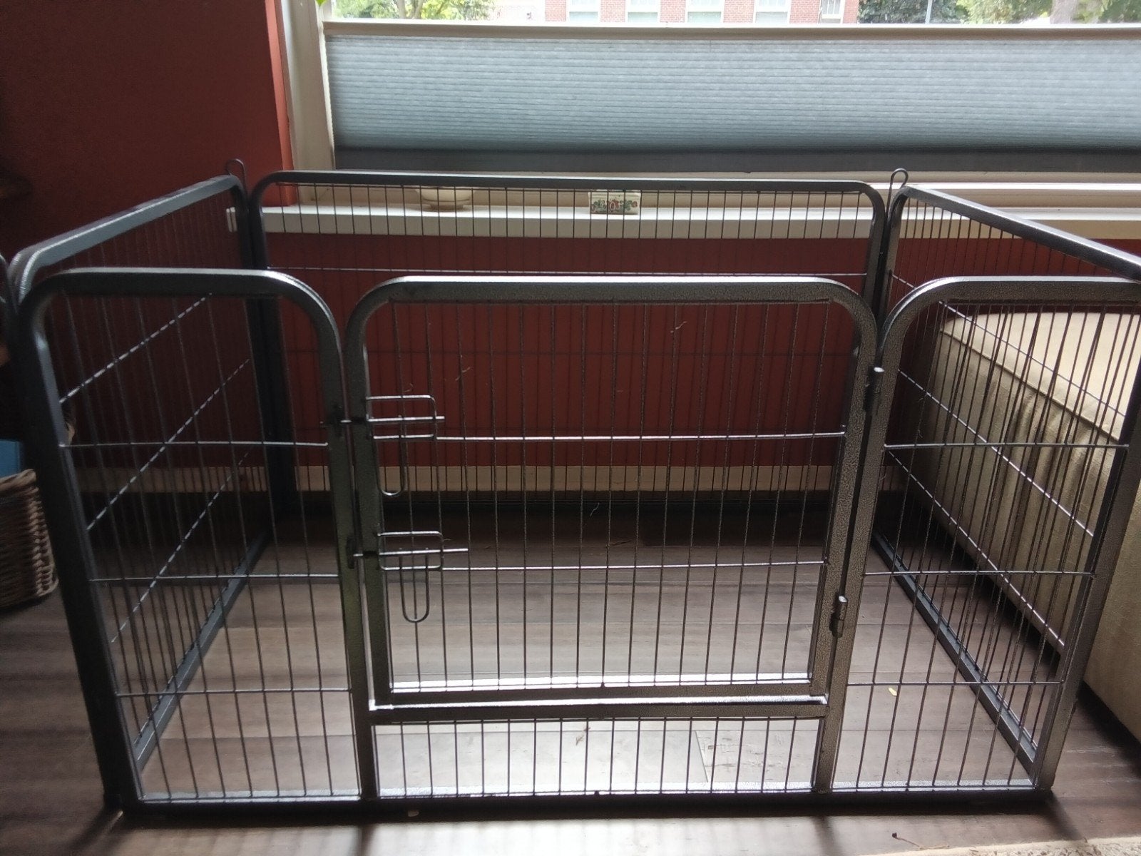 puppy bench / ren, Dieren en Toebehoren, Hondenhokken, Ophalen, 110 cm of meer, 65 tot 100 cm, Hondenhok