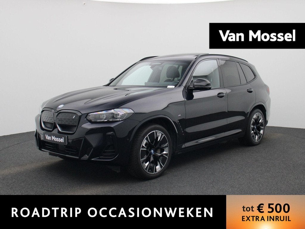 BMW iX3 M-Sport 80 kWh | PANORAMADAK | 360 CAMERA | HARMAN K, Auto's, BMW, Bedrijf, Te koop, iX3, Airbags, Bluetooth, Dakrails