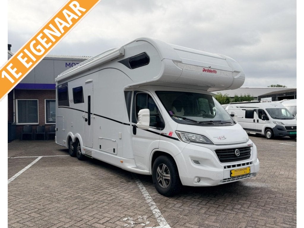 Dethleffs A 7820-2 Grand Alpa, Caravans en Kamperen, Campers, Automaat, Alkoof, Fiat, Vloeistofverwarming