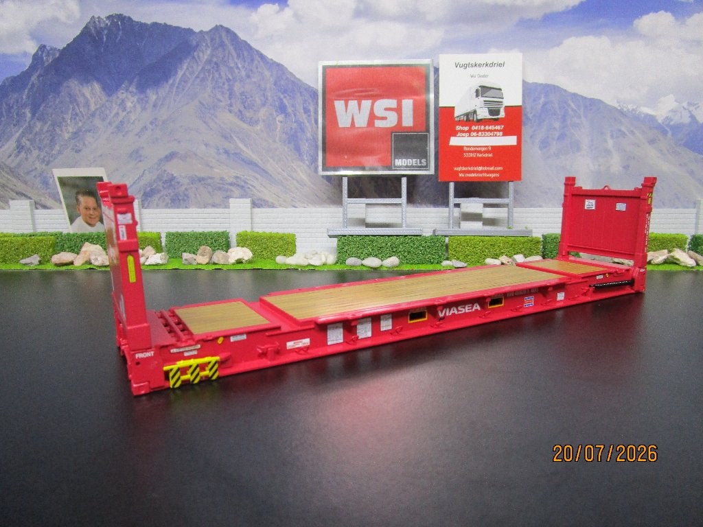 nieuw tekno 90698 tb viasea 40 ft flatrack, Ophalen, Nieuw, Bus of Vrachtwagen, Tekno