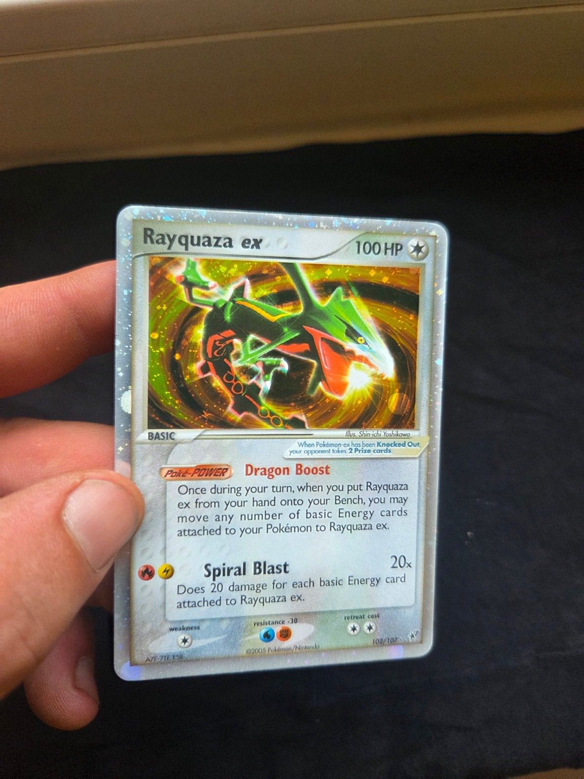 Foto 3 van ✅️rayquaza 102/107 ongelooflijke staat
