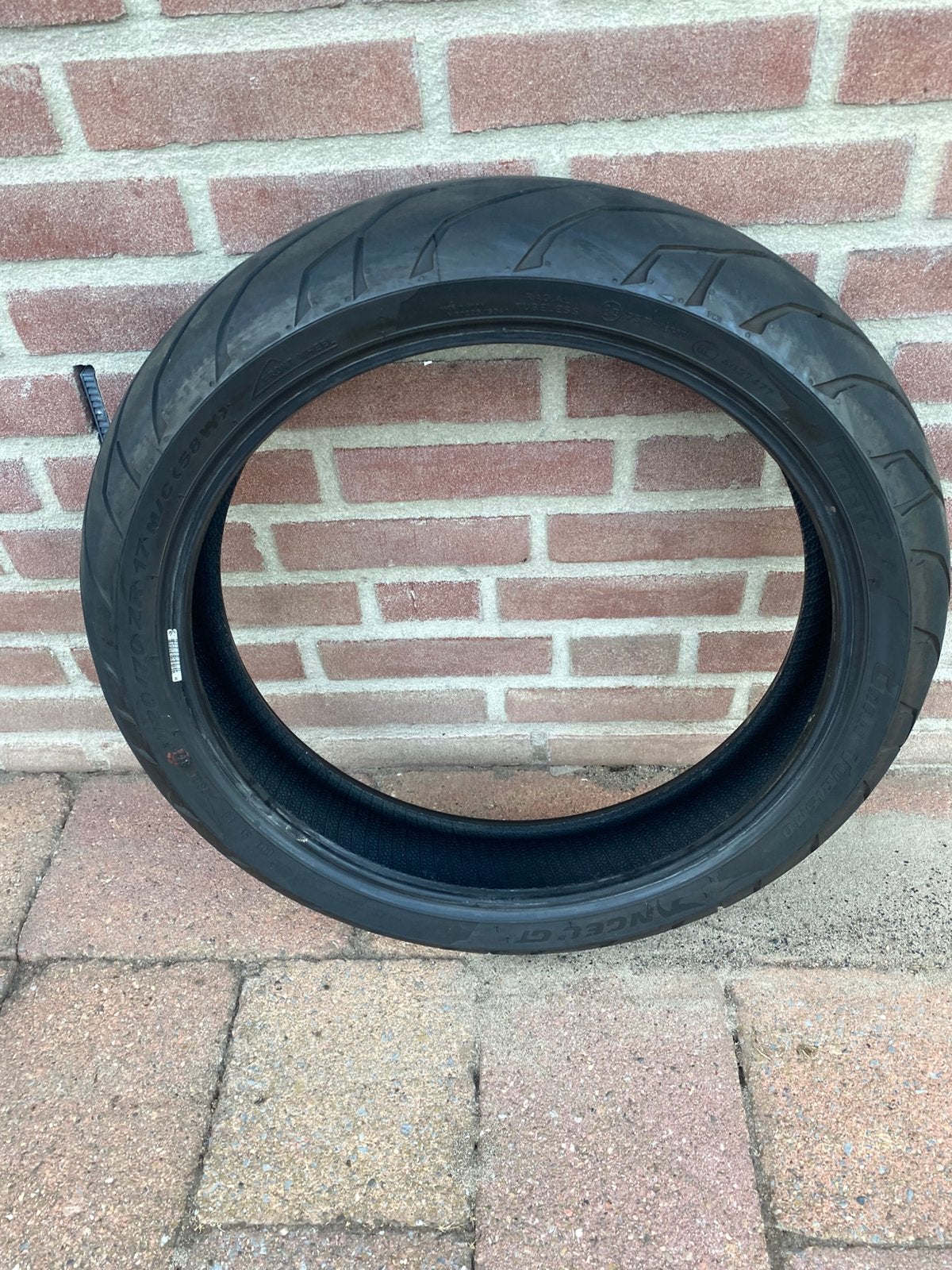 Pirelli gran turismo angel gt 120-70-17 motorband, Motoren, Ophalen of Verzenden