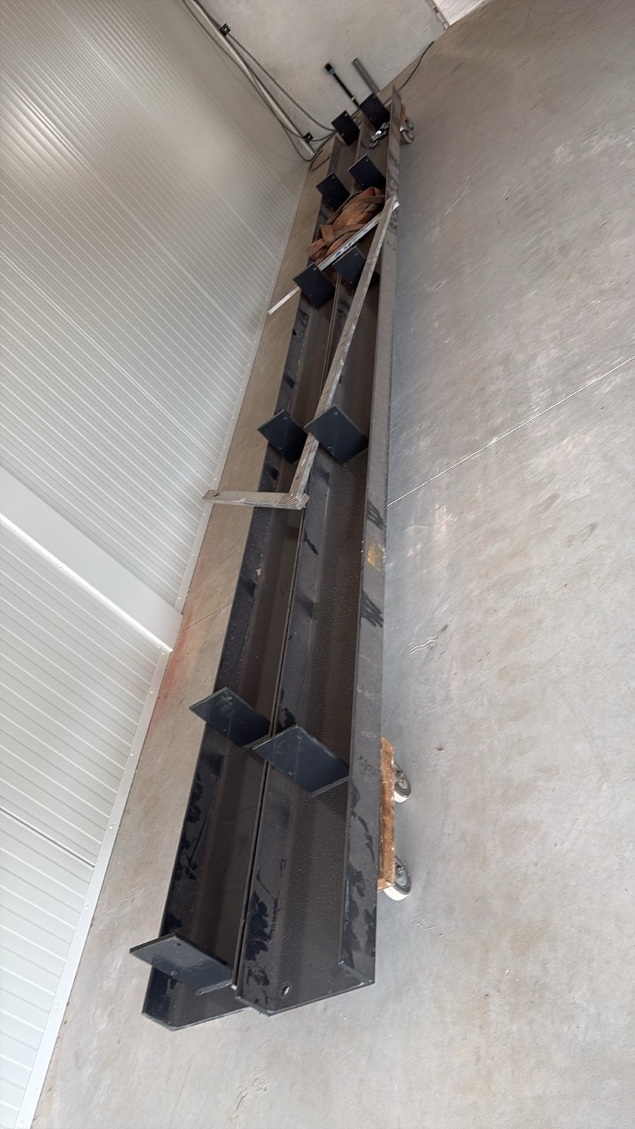 Zware stalen balken met steunen, Ophalen of Verzenden