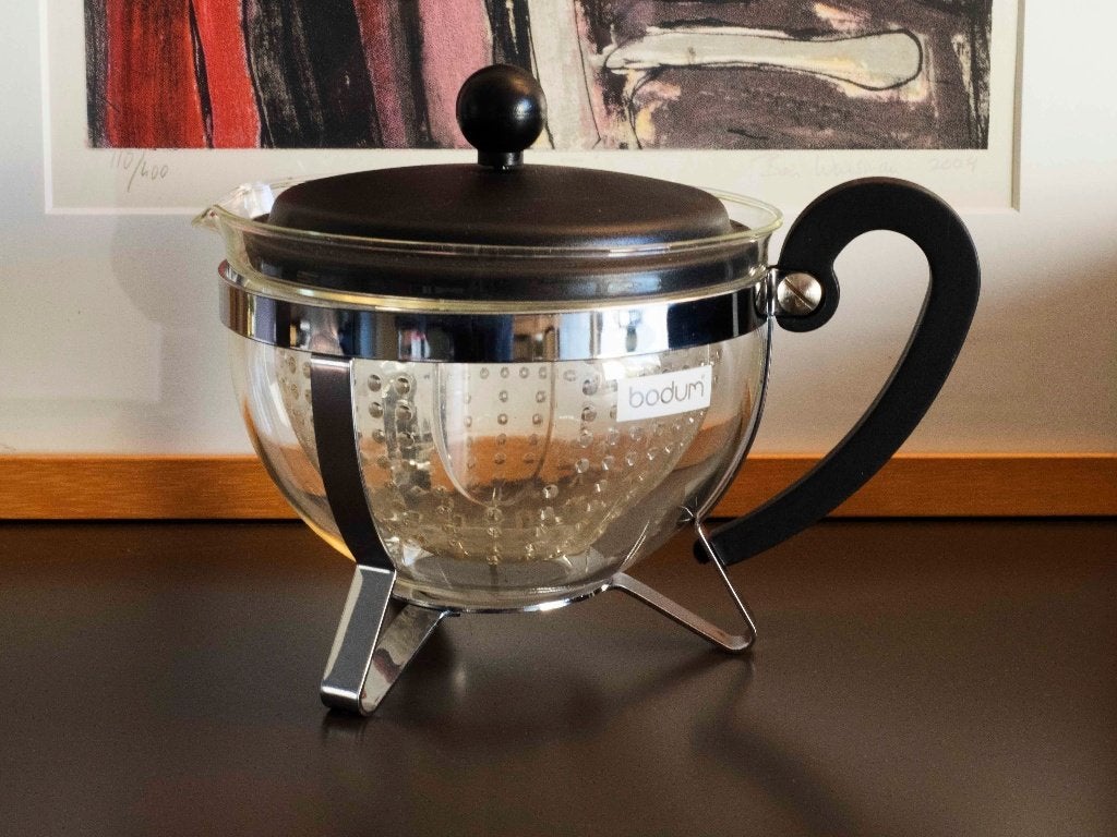 Bodum Chambord theepot | klassiek design, Huis en Inrichting, Keuken | Servies, Overige materialen, Gebruikt, Overige merken, .