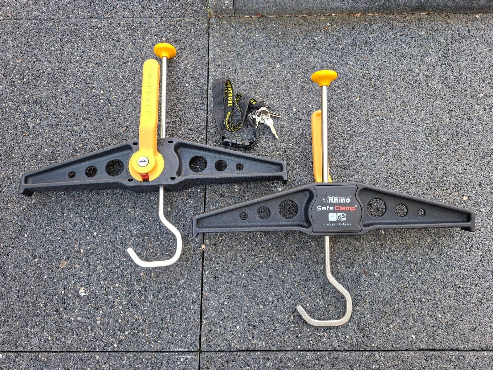 Rhino Products Safe Clamp Ladderklem - Zo goed als nieuw, Ophalen of Verzenden, Zo goed als nieuw, Minder dan 2 meter