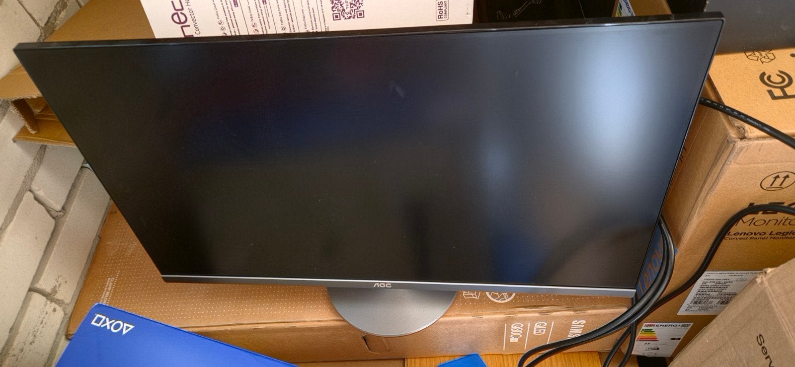 AOC I2790PQU 27 inch Full HD IPS Monitor, Computers en Software, Ophalen, IPS, DisplayPort, Zo goed als nieuw