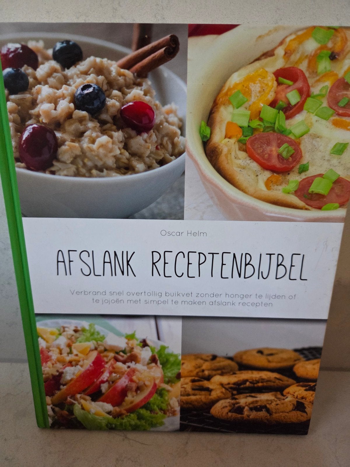 Oscar Helm - Afslank Receptenbijbel, Ophalen of Verzenden, Zo goed als nieuw