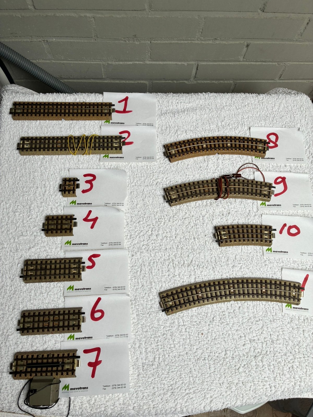 Marklin HO rails + wissels met middengeleider (3100serie), Hobby en Vrije tijd, Modeltreinen | H0, Wisselstroom, Gebruikt, Rails