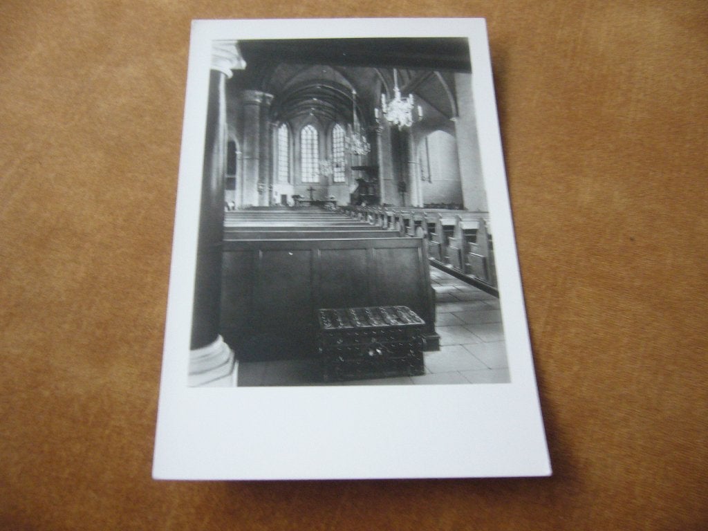 GINNEKEN  =  INTERIEUR  HERV KERK, Verzenden, 1940 tot 1960, Ongelopen