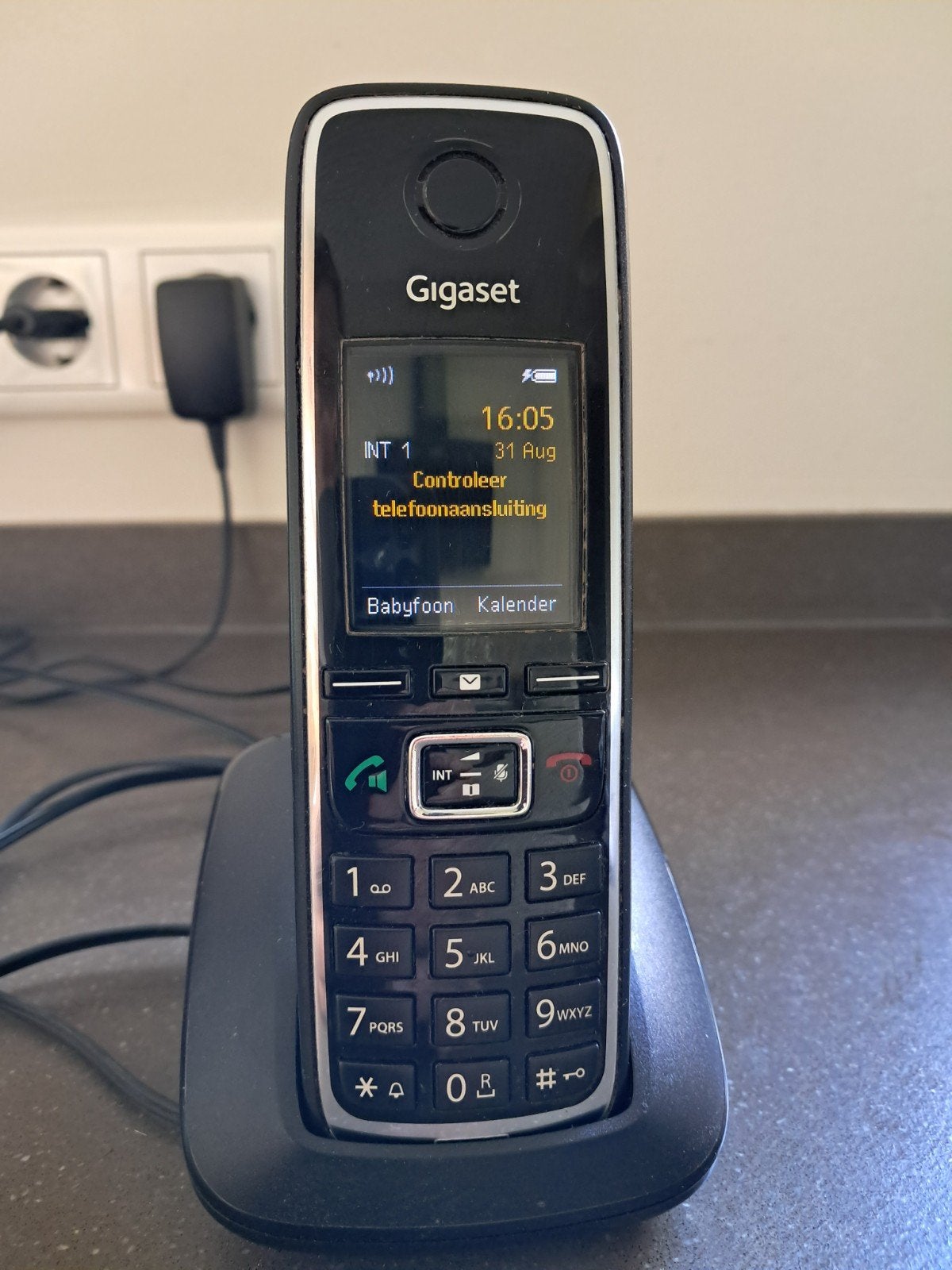 Gigaset C530 draadloze telefoon met lader, Ophalen of Verzenden, Gebruikt, 1 handset