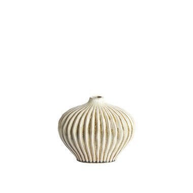 Light Living Lorito vazen in diverse maten en kleuren, Met patroon/structuur, Beige, Nieuw, Steen/keramiek