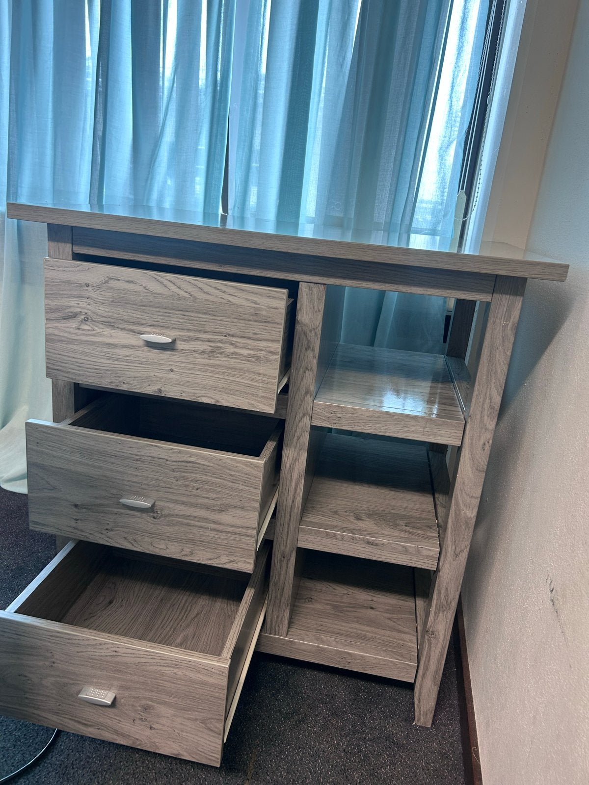 Complete set: 2 kasten en een kapstok, Huis en Inrichting, Kasten | Kledingkasten, Ophalen, 100 tot 150 cm, 200 cm of meer, Zo goed als nieuw