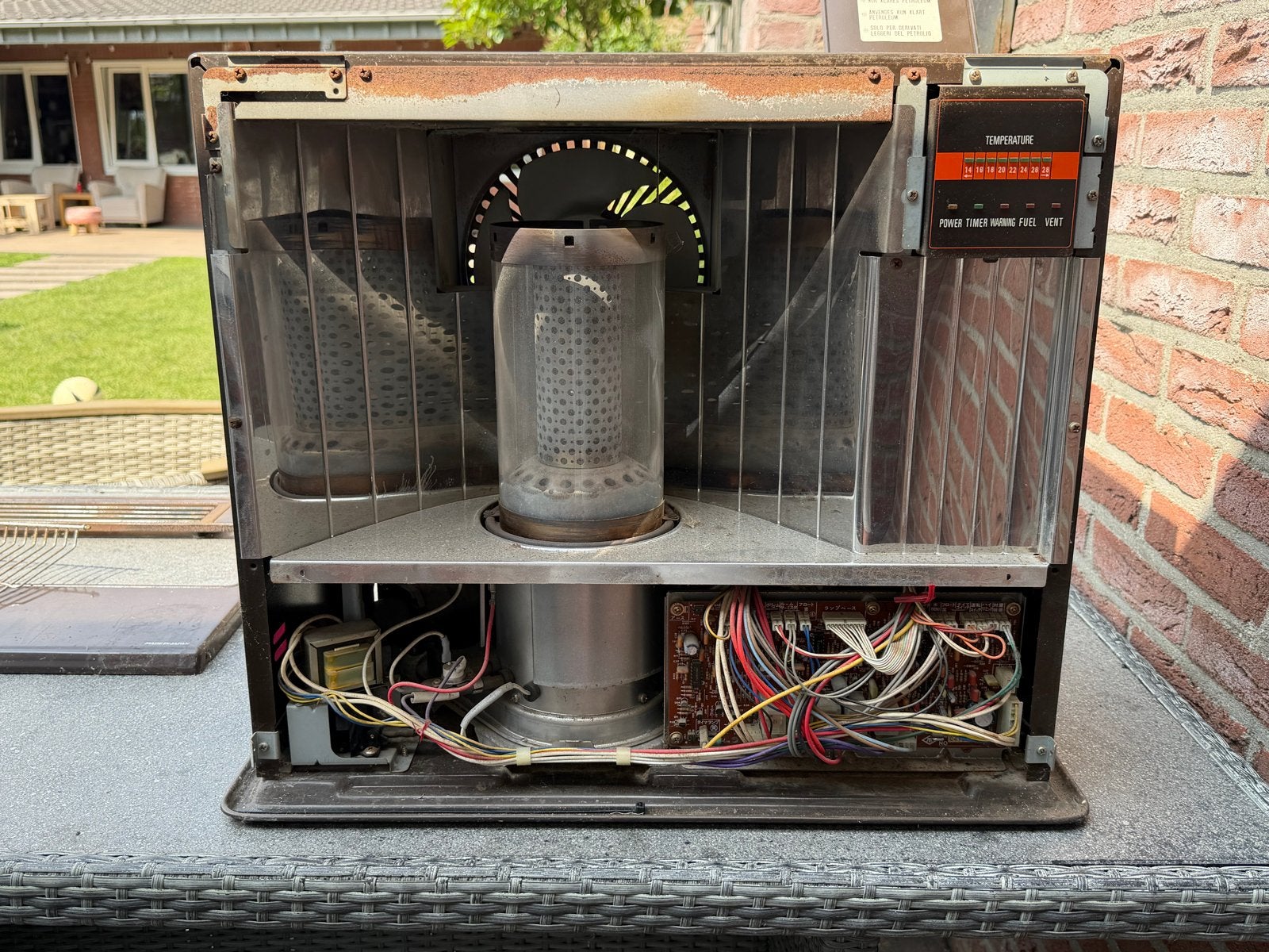 Zibro Kamin Laser LCR-3A Petroleumkachel - Gebruikt, Huis en Inrichting, Kachels, Ophalen, Gebruikt, Overige brandstoffen, Petroleumkachel