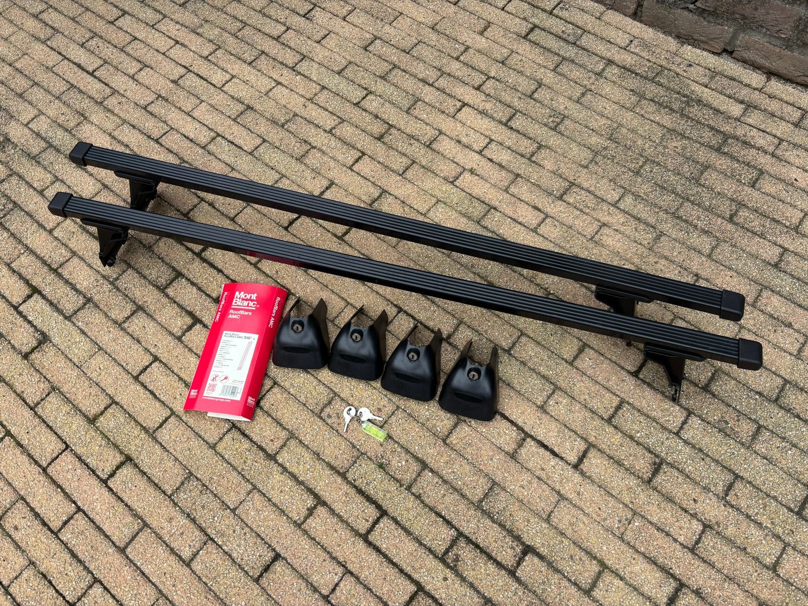 Mont Blanc AMC S46" Dakdragers Opel Corsa, Auto diversen, Ophalen, Gebruikt