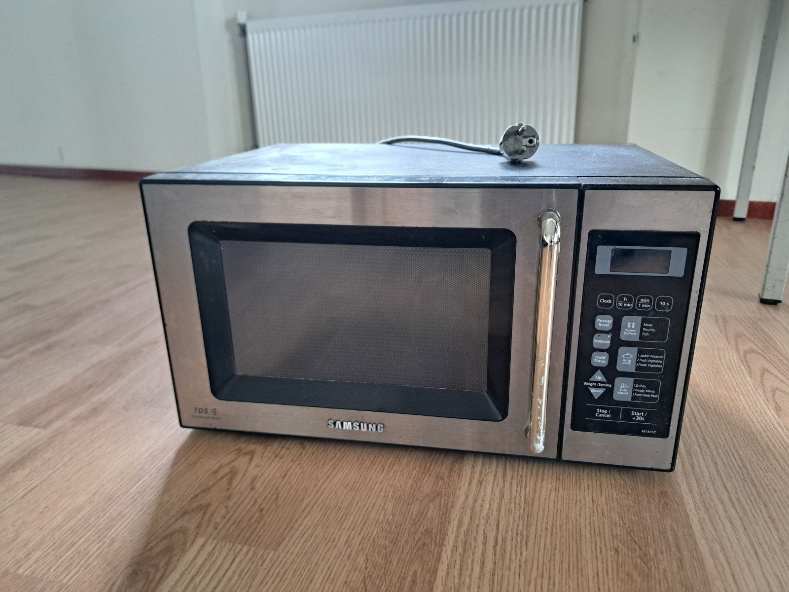 Samsung Magnetron - Zilver/Zwart, Witgoed en Apparatuur, Ophalen, Gebruikt, Magnetron, Draaiplateau