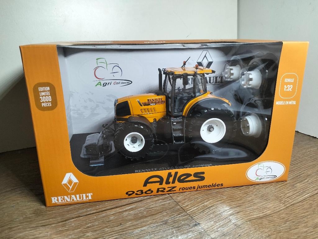 Te koop UH Renault Atles 936 RZ ACA 2025 Gelimiteerd model., Ophalen of Verzenden, Nieuw, Tractor of Landbouw, Universal Hobbies