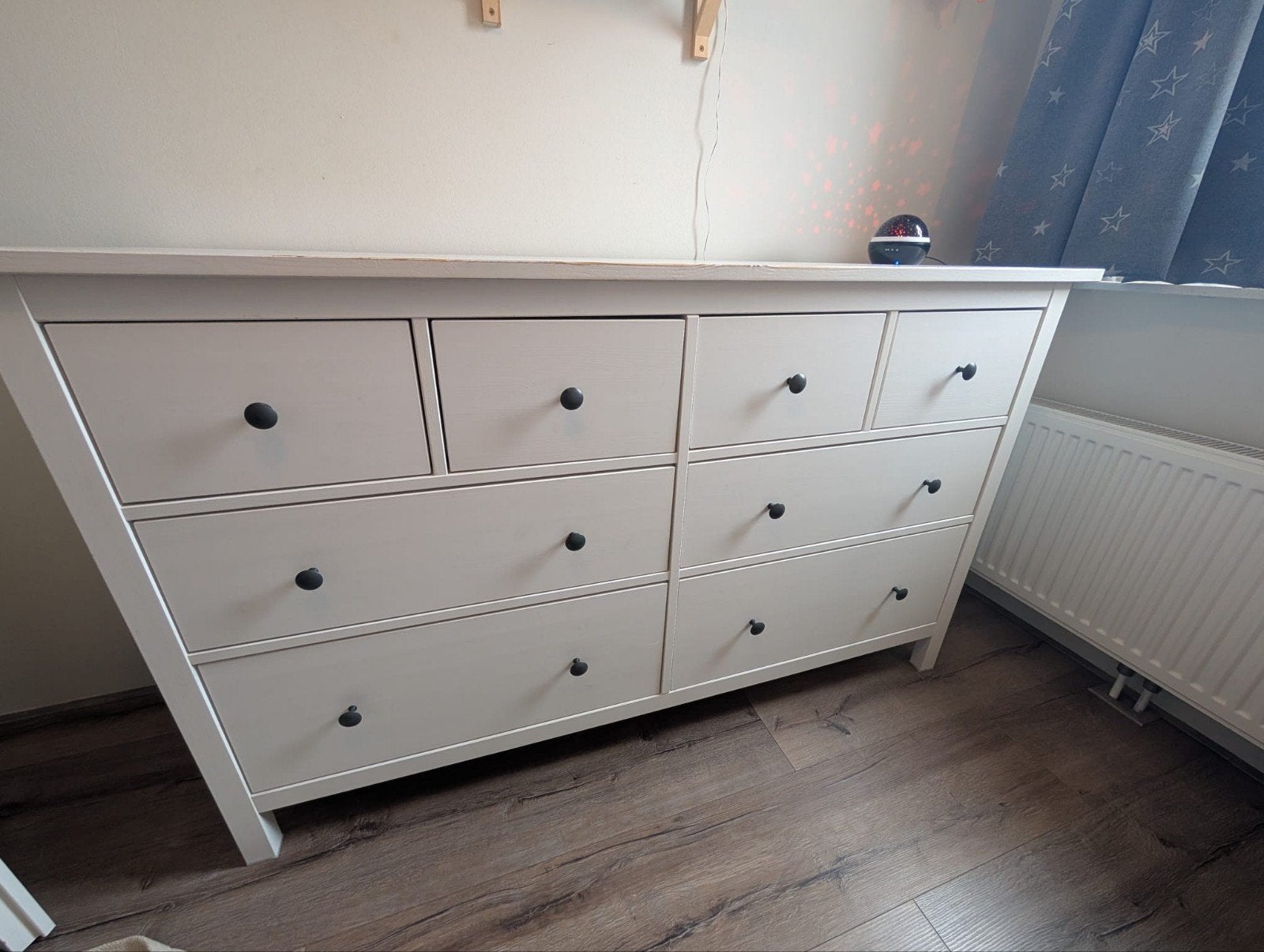 Hemnes Ikea Ladekast met 8 lades - gebruikt maar goede staat, Ophalen, Gebruikt, 100 tot 150 cm, 5 laden of meer
