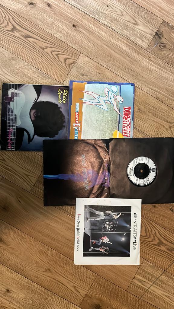5 Vinyl Singles Dire Straits, Ophalen of Verzenden, Gebruikt, Pop