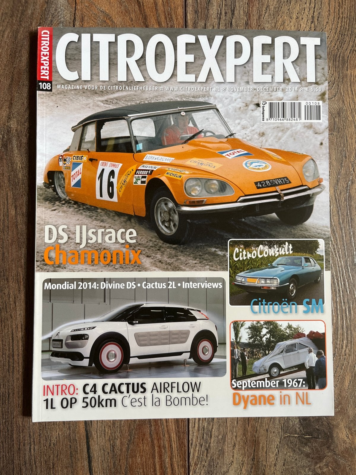 CitroExpert 108 - Citroën SM, C4 Cactus, Dyane, AK 350, Ophalen of Verzenden, Zo goed als nieuw, Citroën
