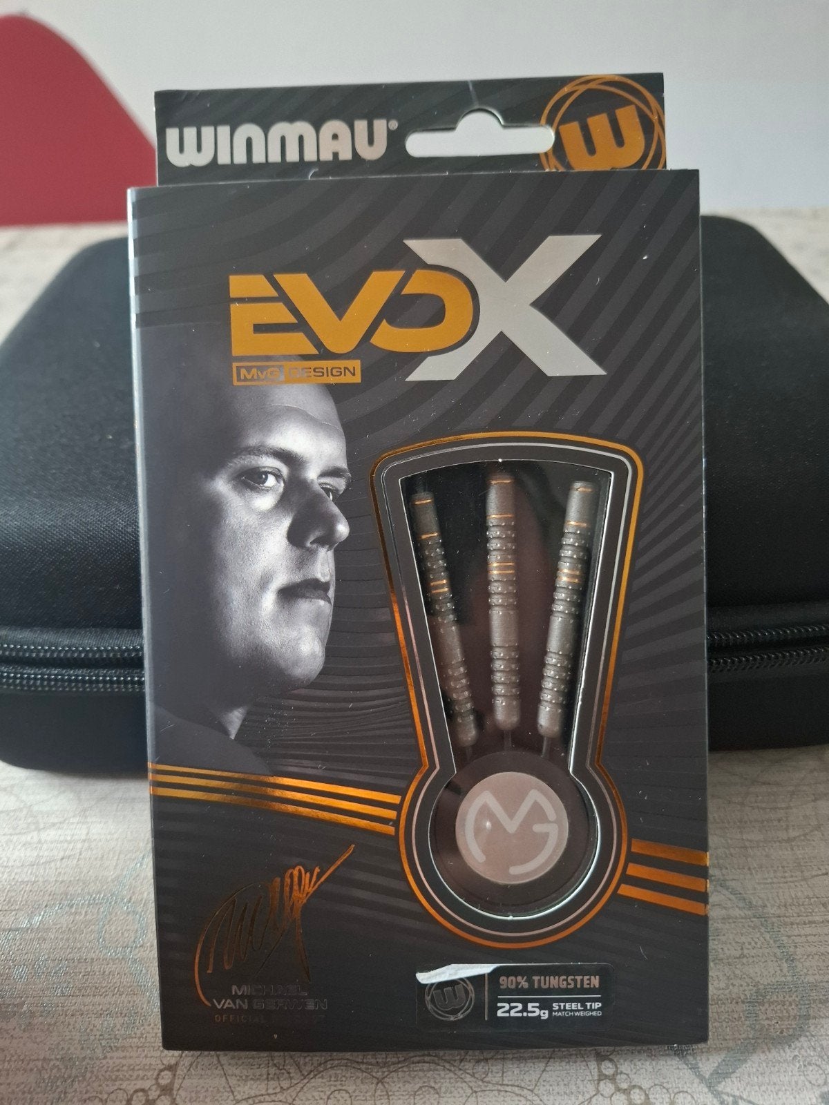 Winmau Evox Michael van Gerwen Darts 22.5g, Sport en Fitness, Darts, Ophalen of Verzenden, Nieuw, Pijlen