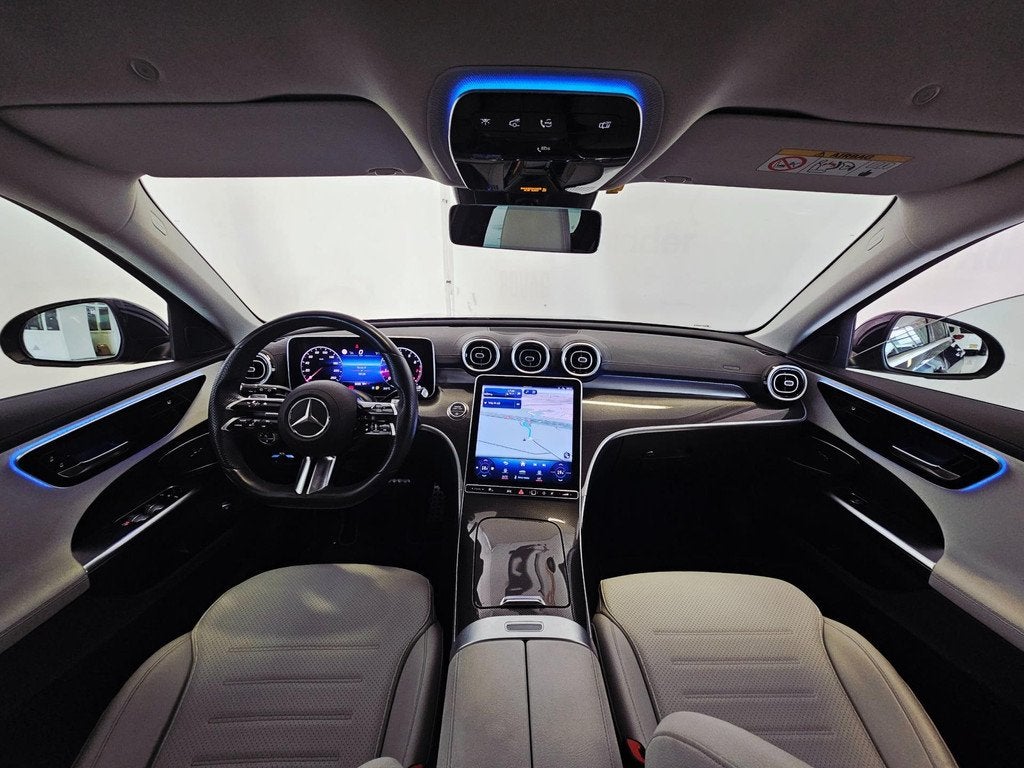 Mercedes-Benz C-klasse Estate 200 AMG Line|GARANTIE|FACELIFT, Automaat, Euro 6, 4 cilinders, Blauw