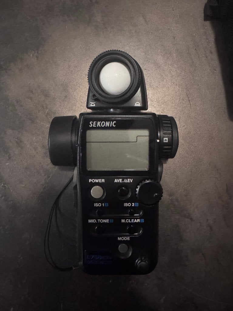 Sekonic L-758CINE DigitalMaster lichtmeter, Sekonic, Lichtmeter, Verzenden, Zo goed als nieuw
