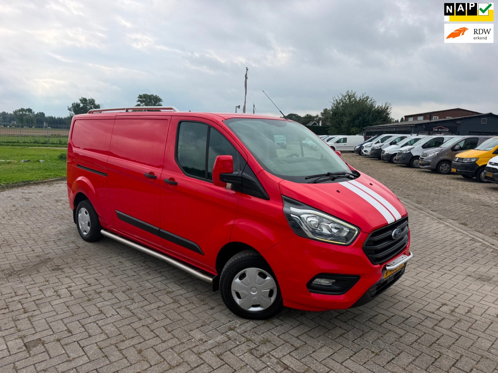 Ford Transit Custom 300 2.0 TDCI L2H1|105pk|airco|cruise.con, Voorwielaandrijving, Euro 6, 4 cilinders, Origineel Nederlands